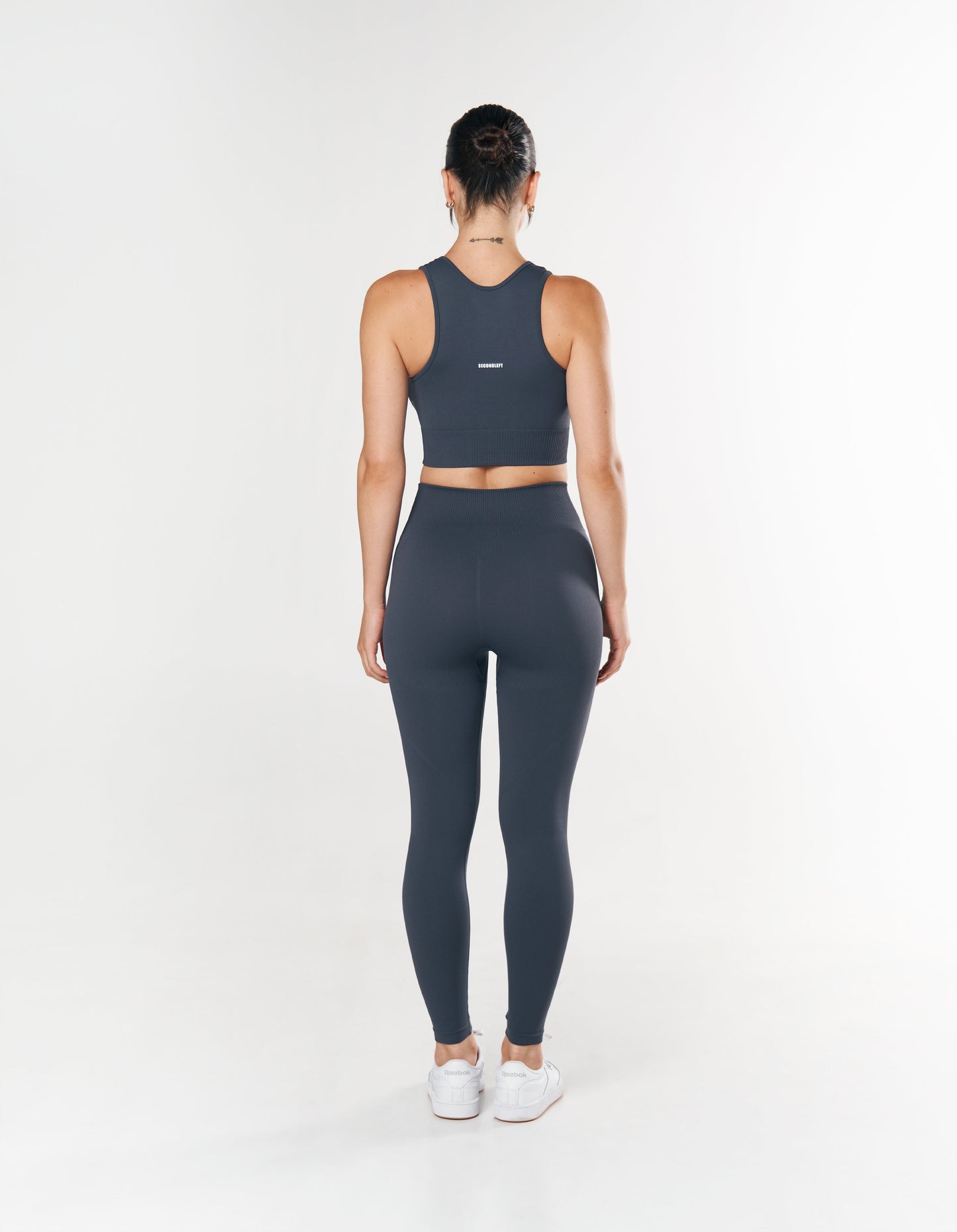 Seamless Cropped Singlet - Blueberry