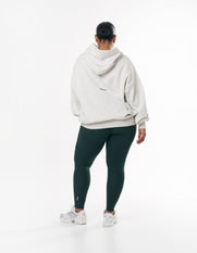 Sport Hoodie - Grey Marle/Emerald