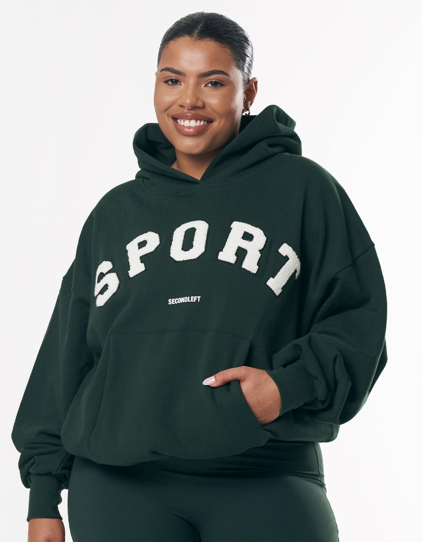 Sport Hoodie - Emerald
