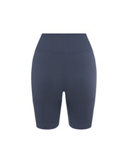 Seamless Midi Biker Shorts - Blueberry
