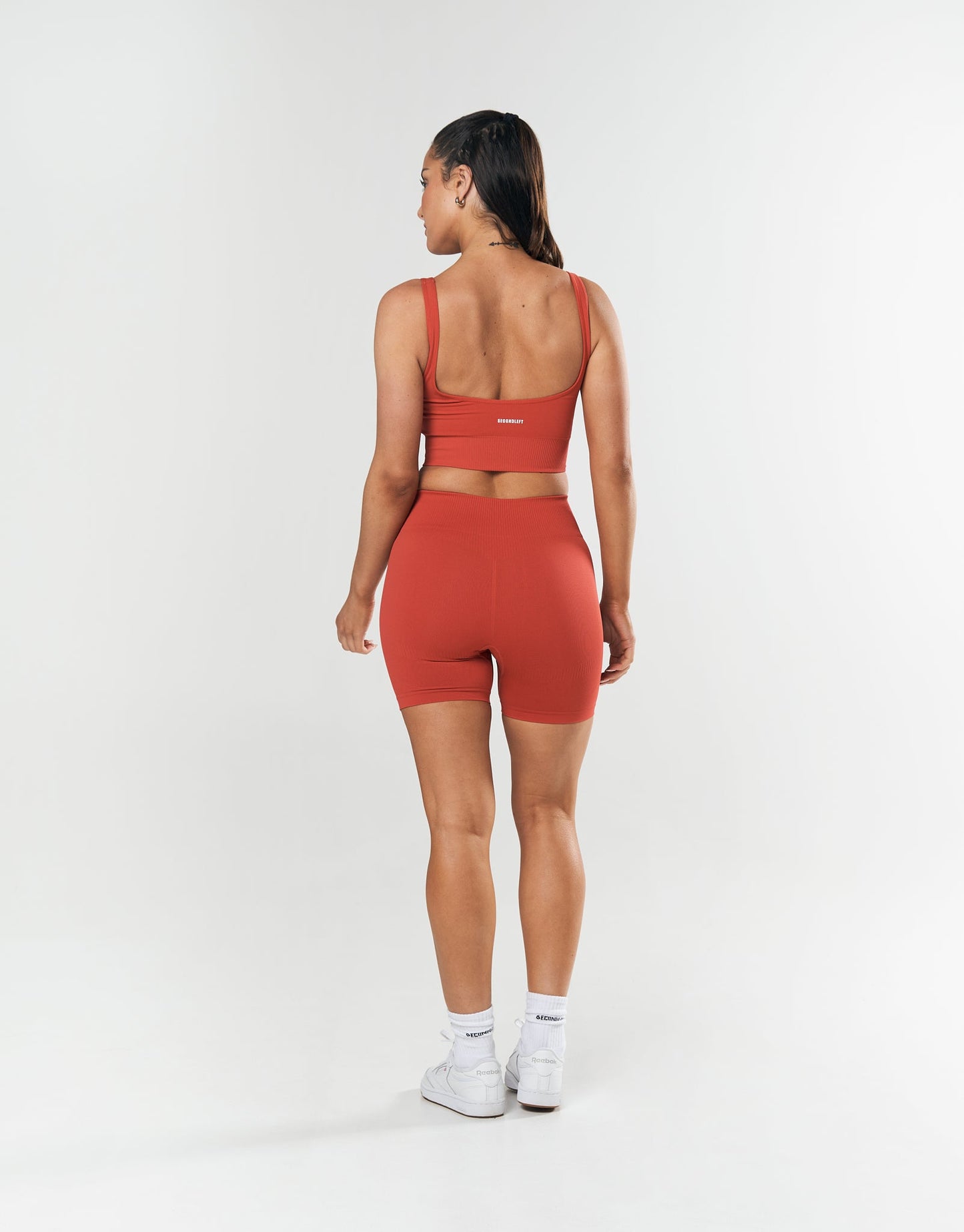Seamless Low back Crop - Red