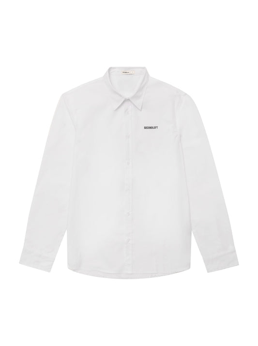 S1 Button Up - White