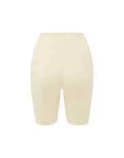 Seamless Midi Biker Shorts - Butter