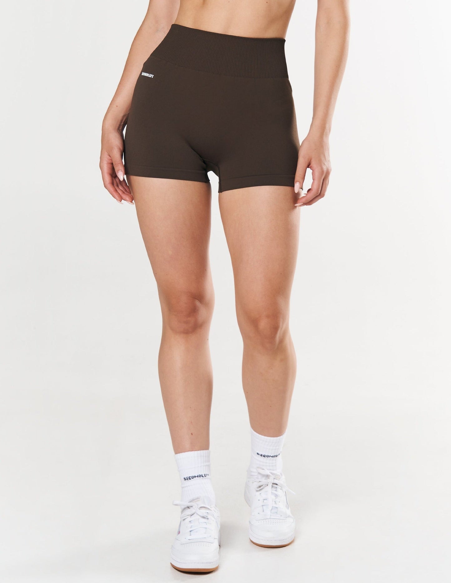 Seamless Mini Biker Shorts - Espresso