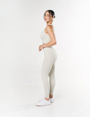 Seamless Cropped Singlet - Dove