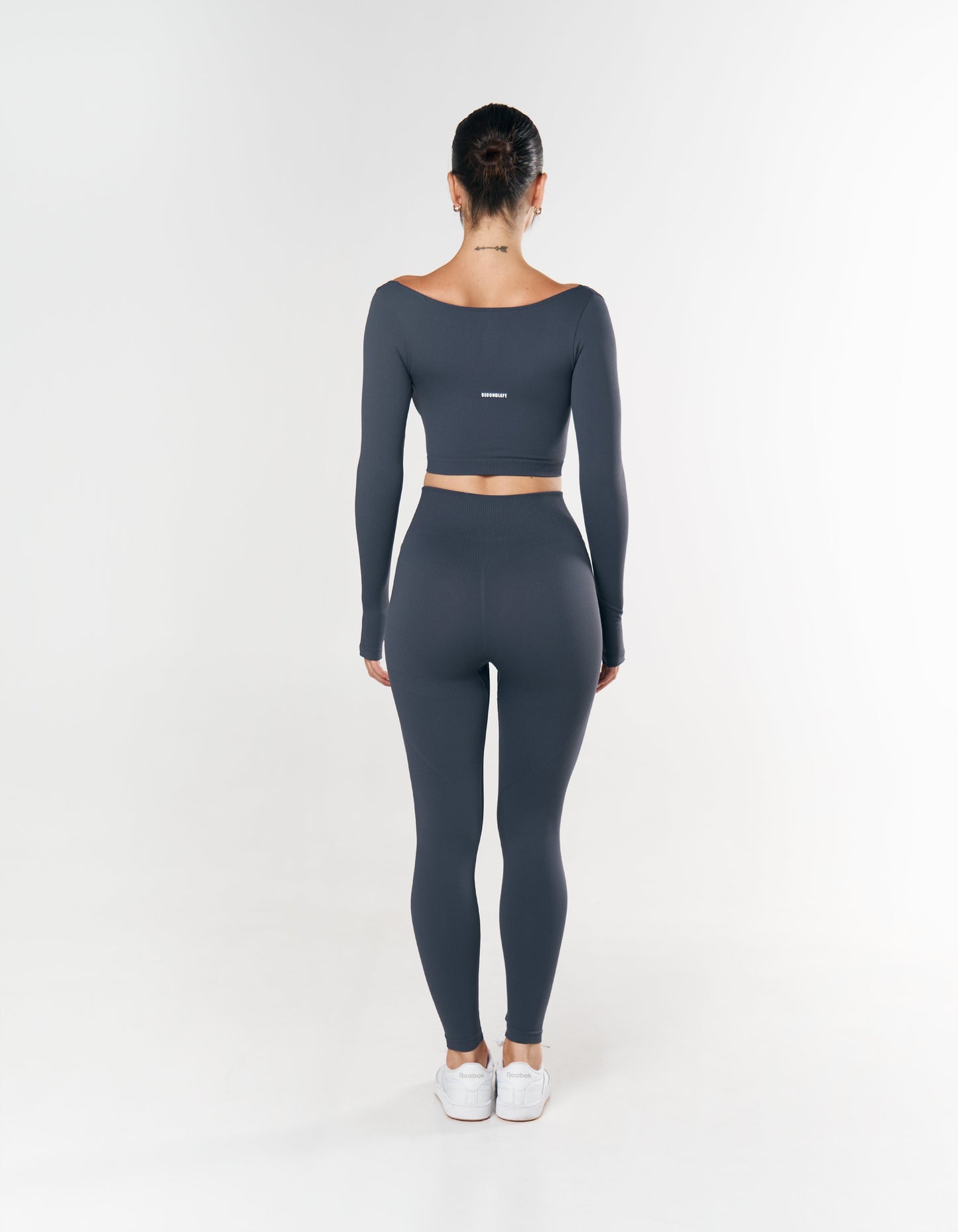 Seamless Scoop Long Sleeve - Blueberry