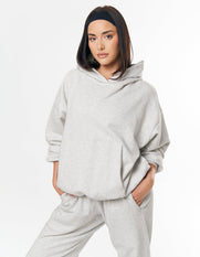Essential Hoodie - Grey Marle