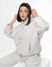 Essential Hoodie - Grey Marle