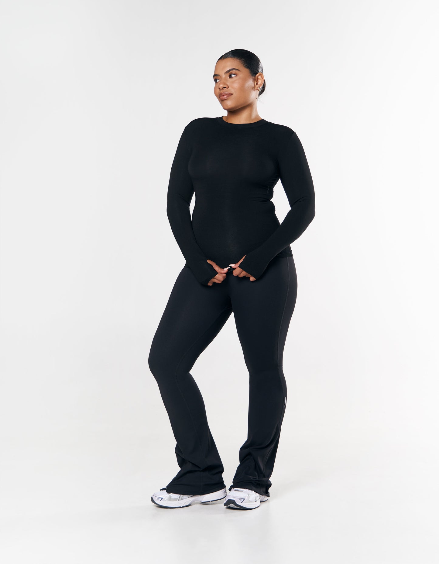Fitted Long Sleeve - Black