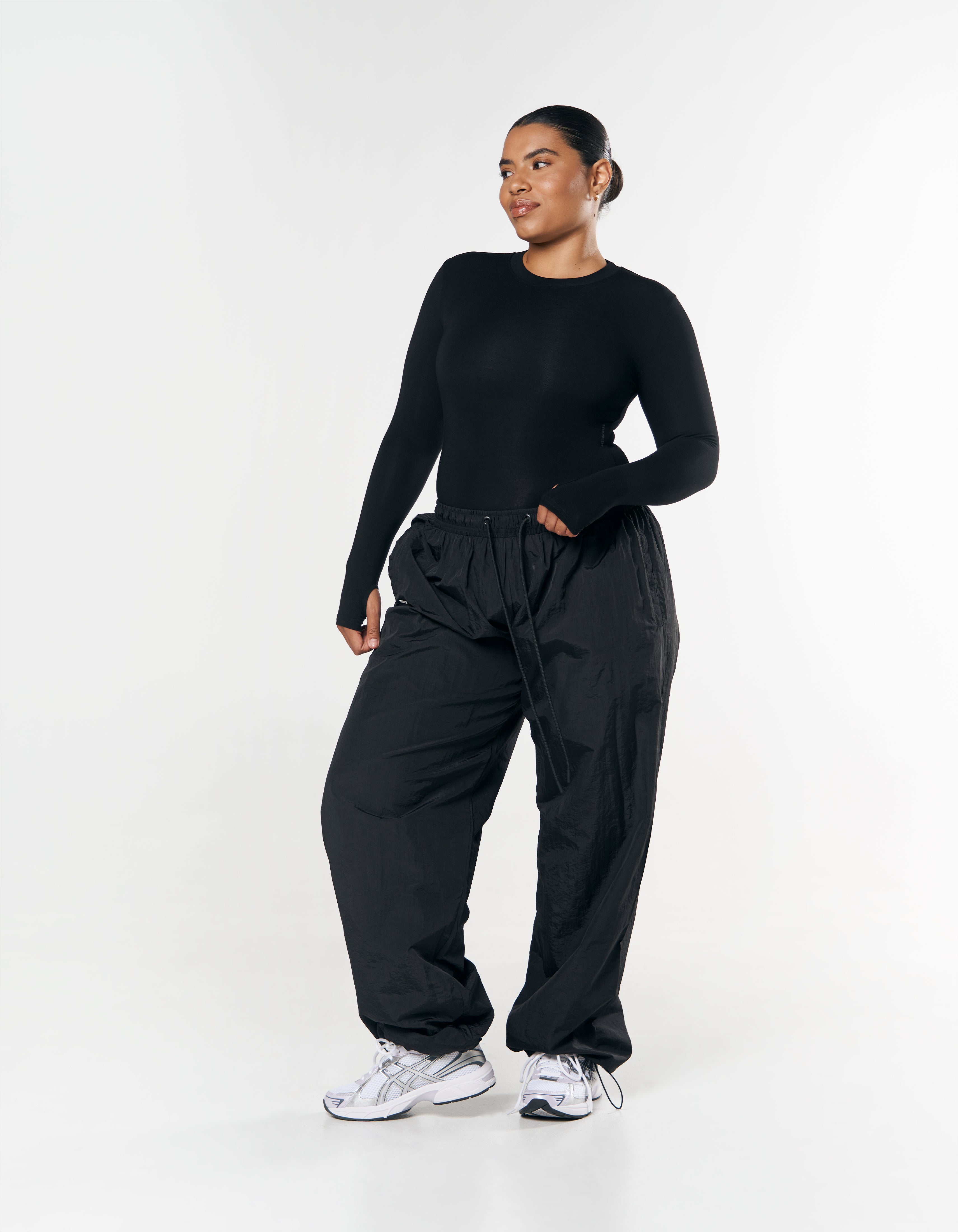 Parachute Pants - Black – SECONDLEFT