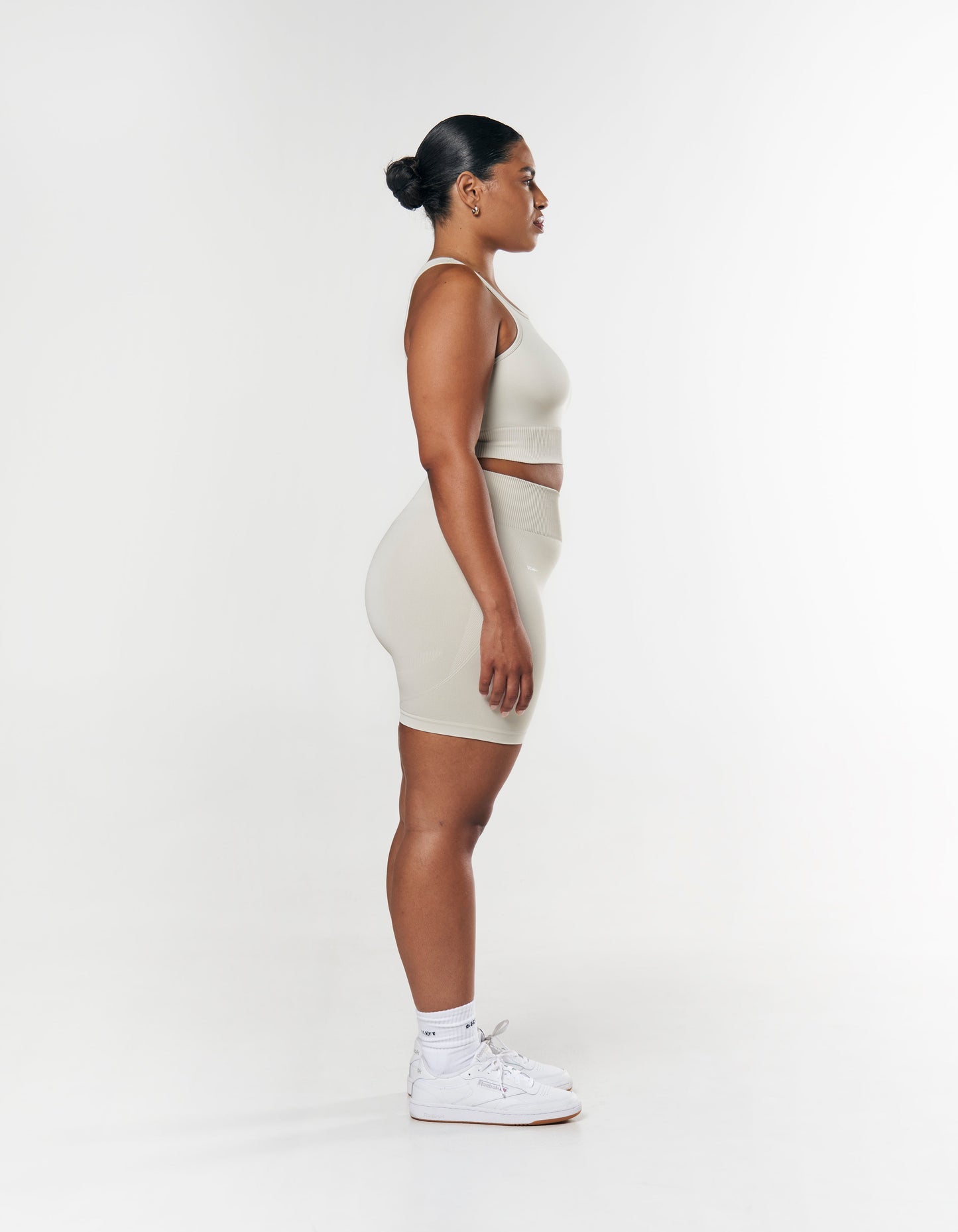 Seamless Cropped Singlet - Dove