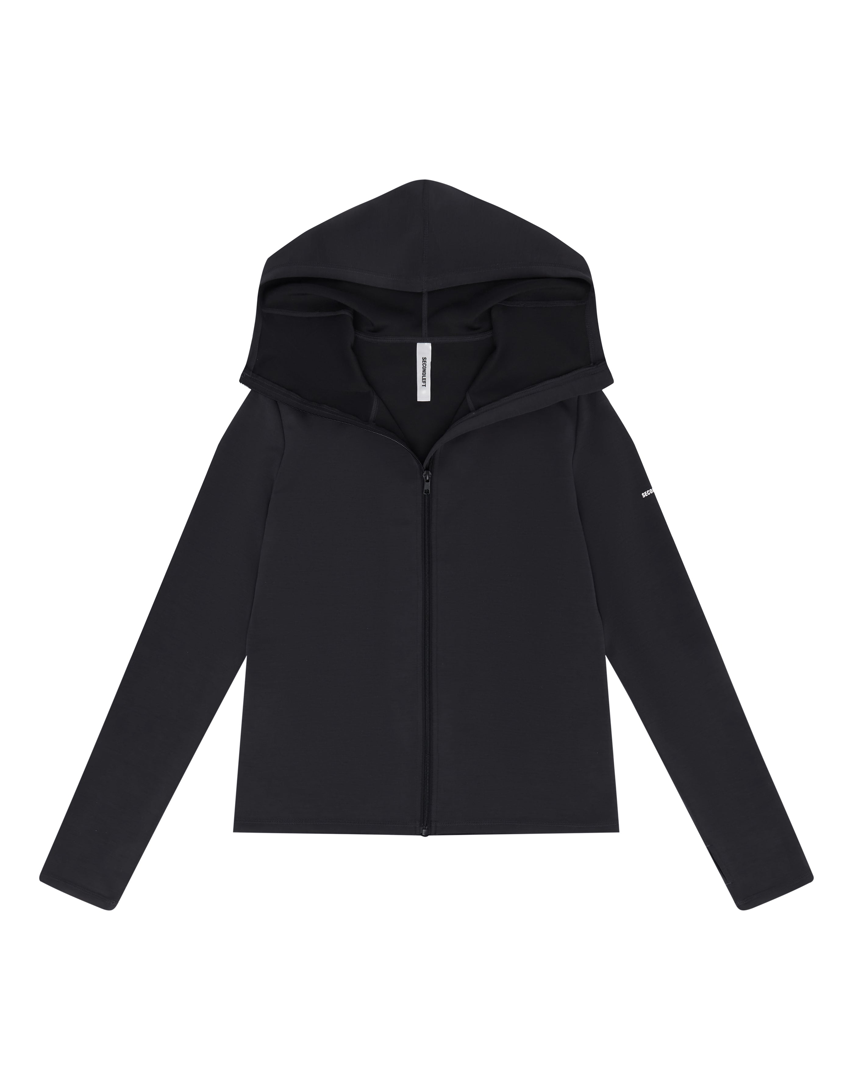 パーカー・フーディ VACANT Archive : 25SS / NEAH RIBBED ZIP-UP (2COLORS) VACANT Archive VACANT Archive SS25 NEAH RIBBED ZIP-UP / BLK