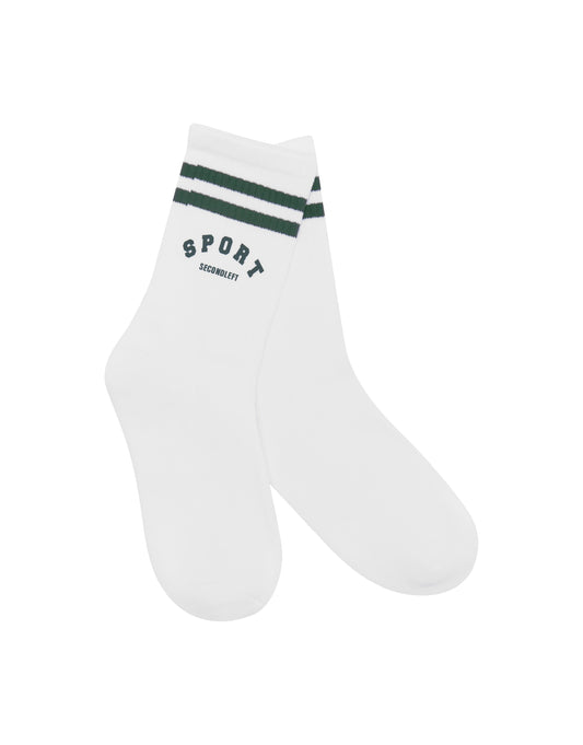 Crew Socks - White/Porsche