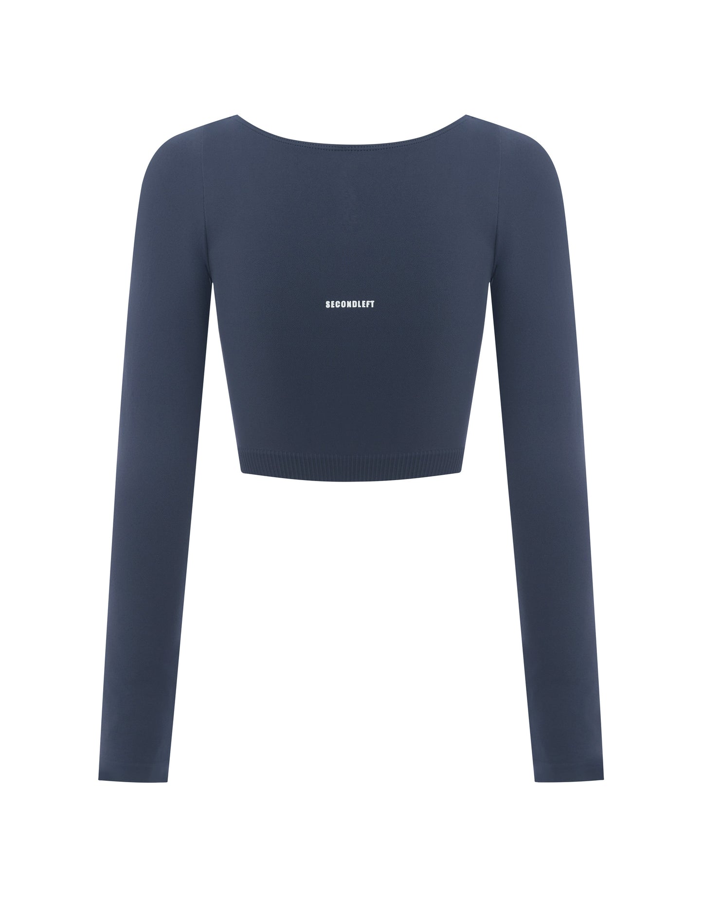 Seamless Scoop Long Sleeve - Blueberry