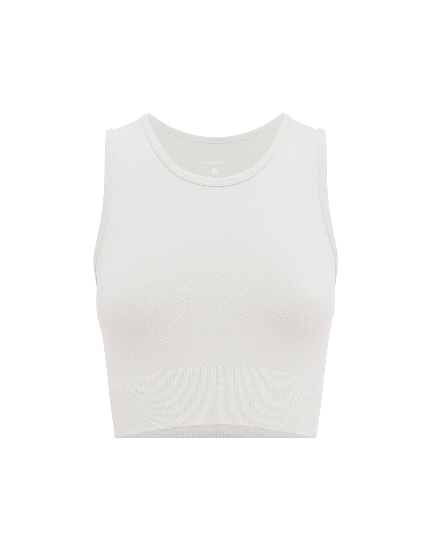 Seamless Cropped Singlet - Dove