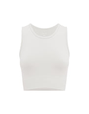 Seamless Cropped Singlet - Dove