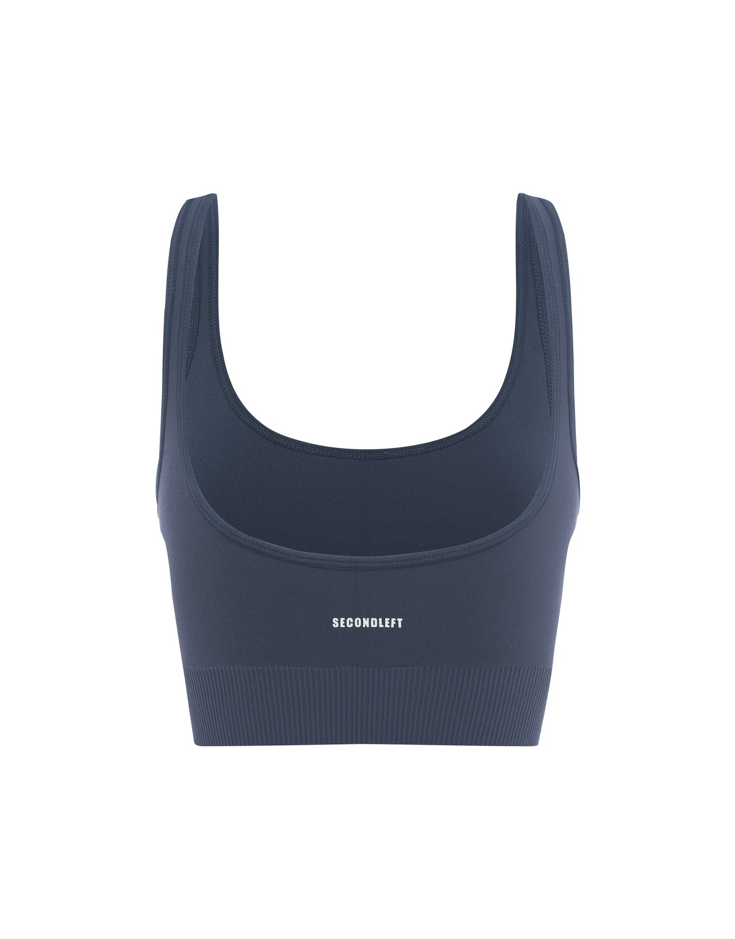 Seamless Low back Crop - Blueberry