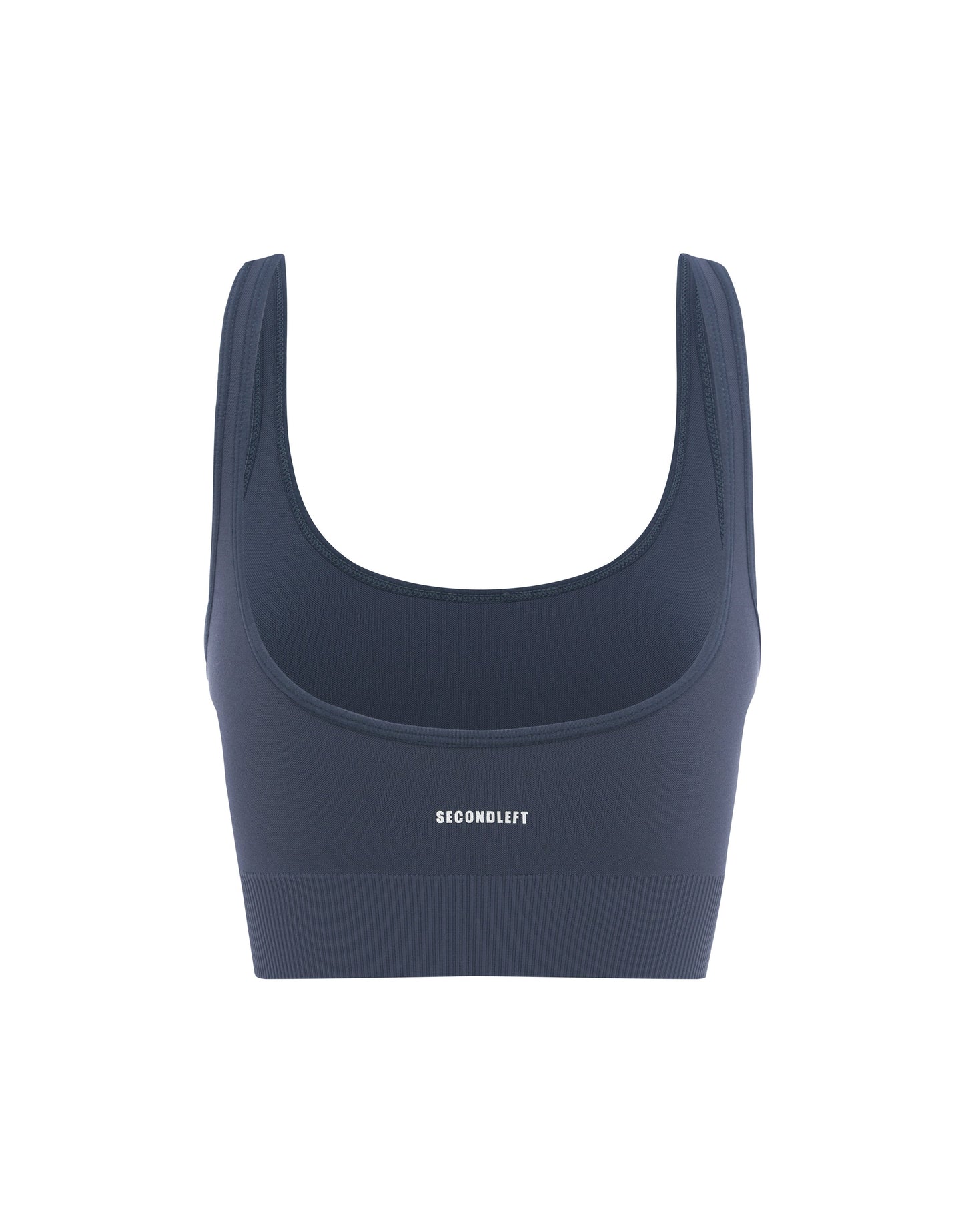 Seamless Low back Crop - Blueberry