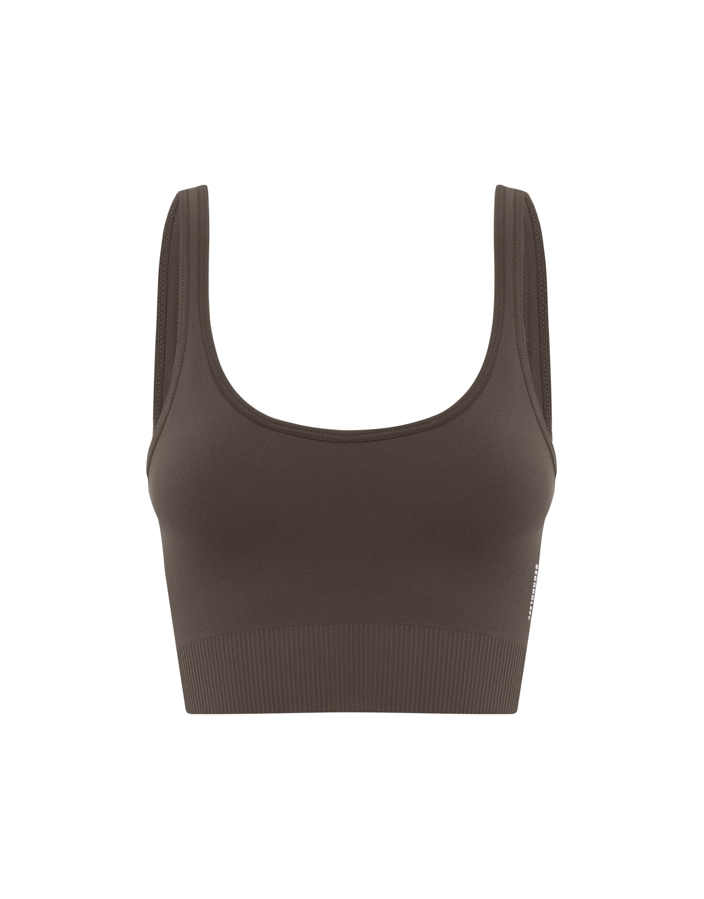 Seamless Low back Crop - Espresso