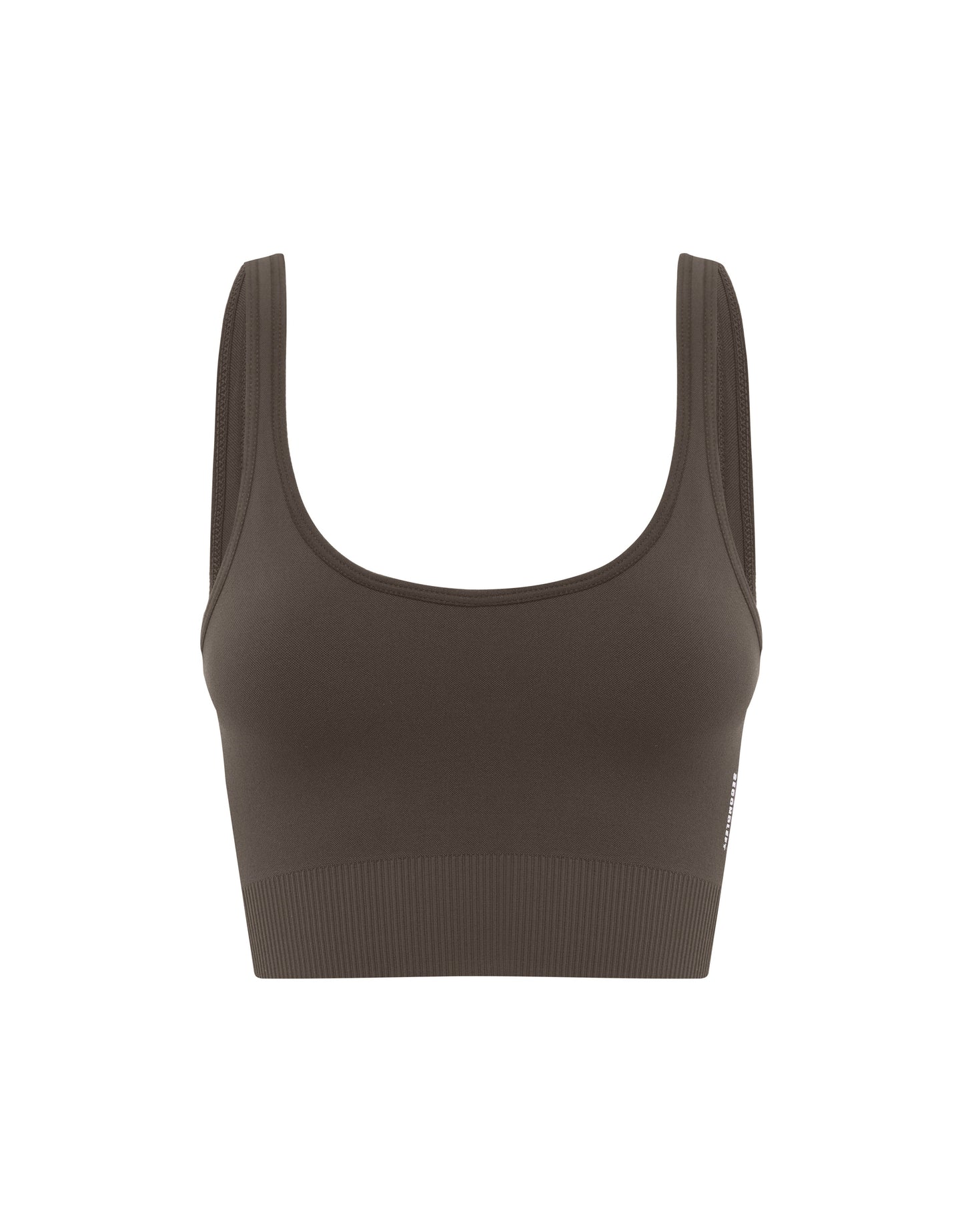 Seamless Low back Crop - Espresso