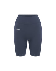 Seamless Midi Biker Shorts - Blueberry