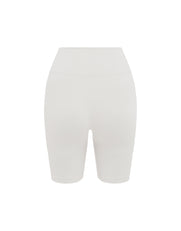 Seamless Midi Biker Shorts - Dove