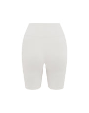 Seamless Midi Biker Shorts - Dove