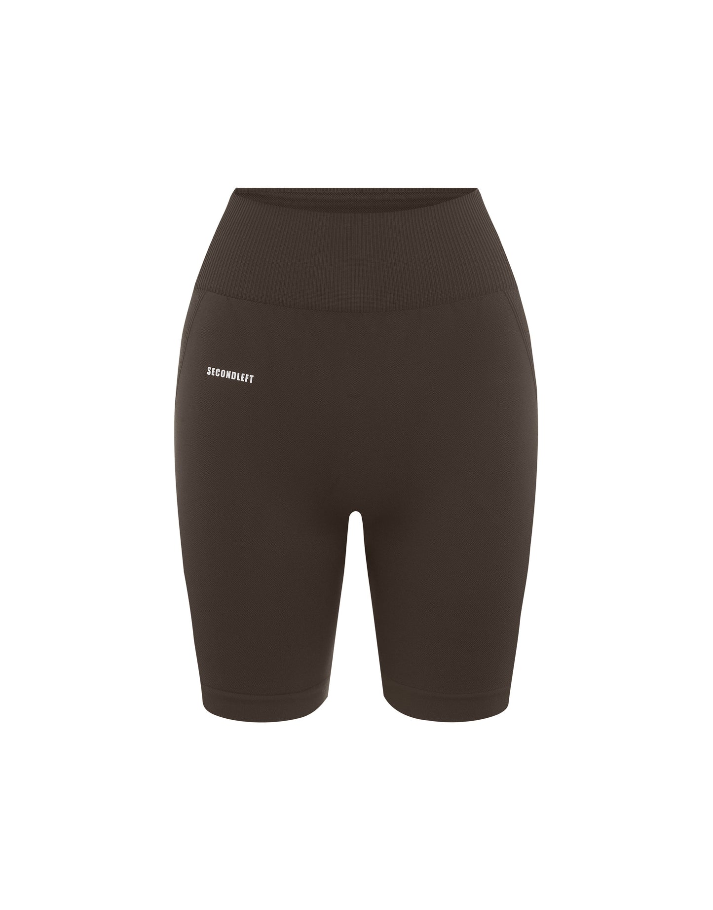 Seamless Midi Biker Shorts - Espresso