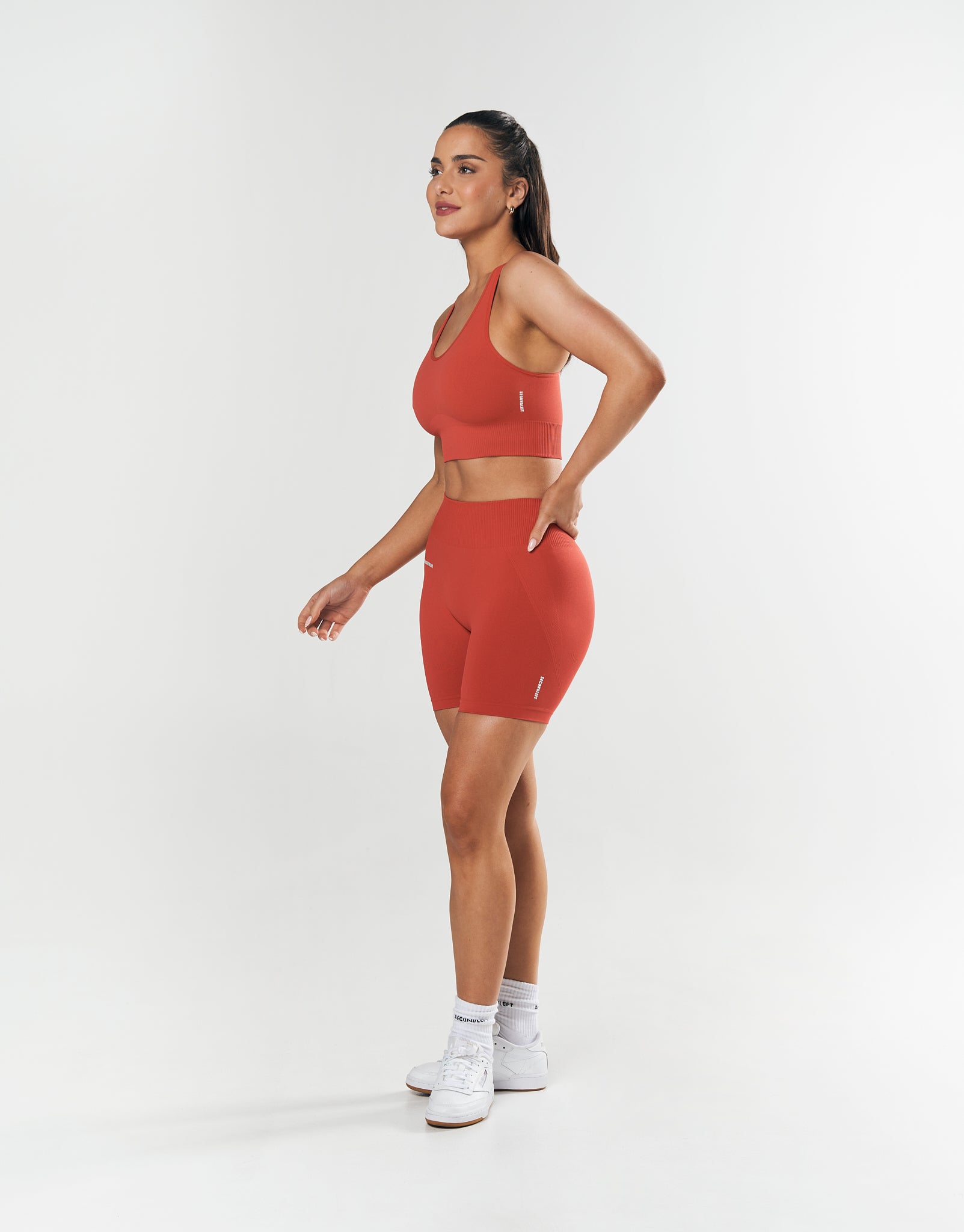 SL Seamless Strappy Crop - Red