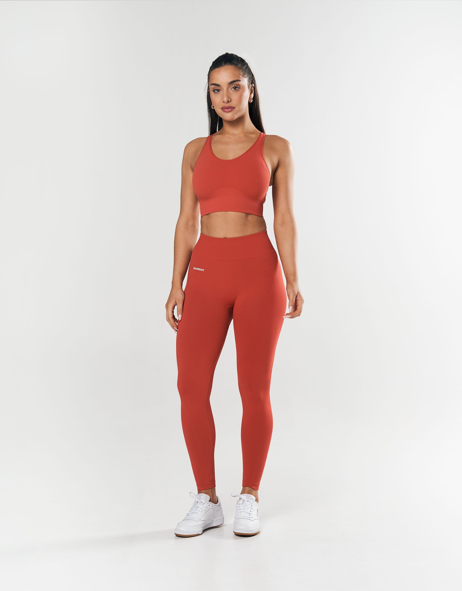 SL Seamless Strappy Crop - Red