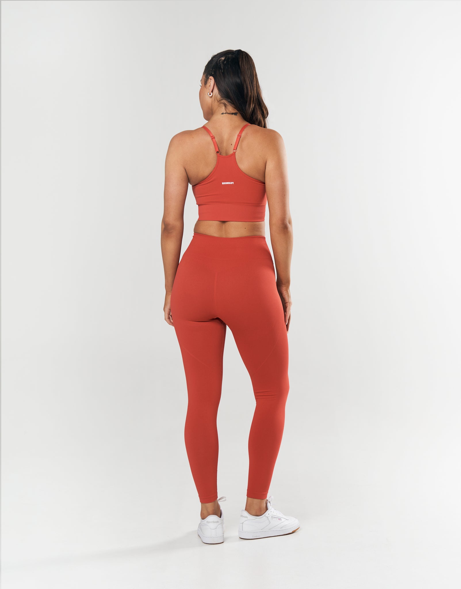 SL Seamless Strappy Crop - Red
