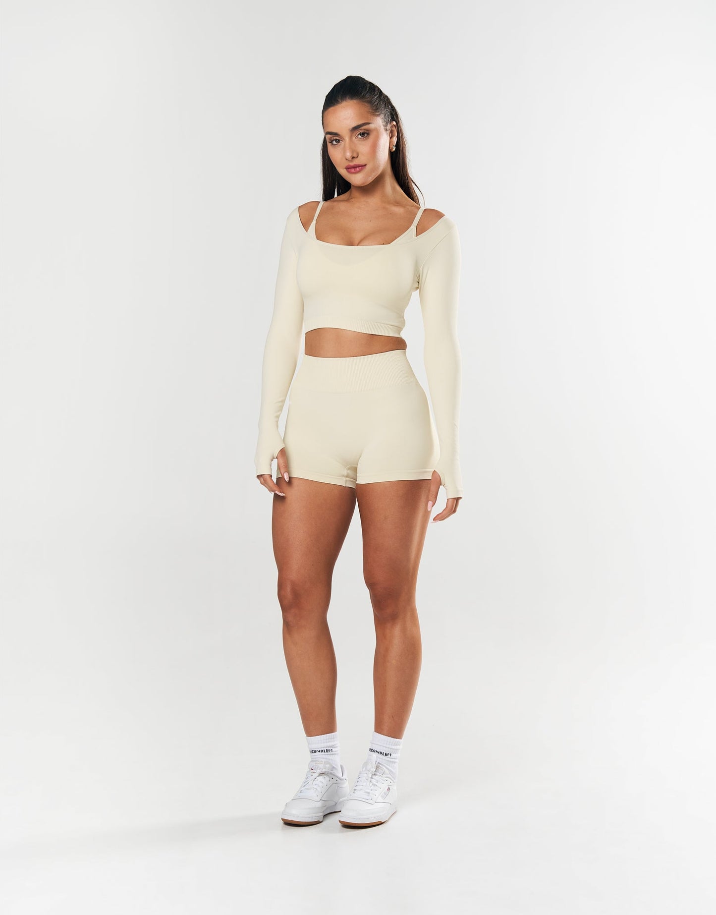 Seamless Scoop Long Sleeve - Butter