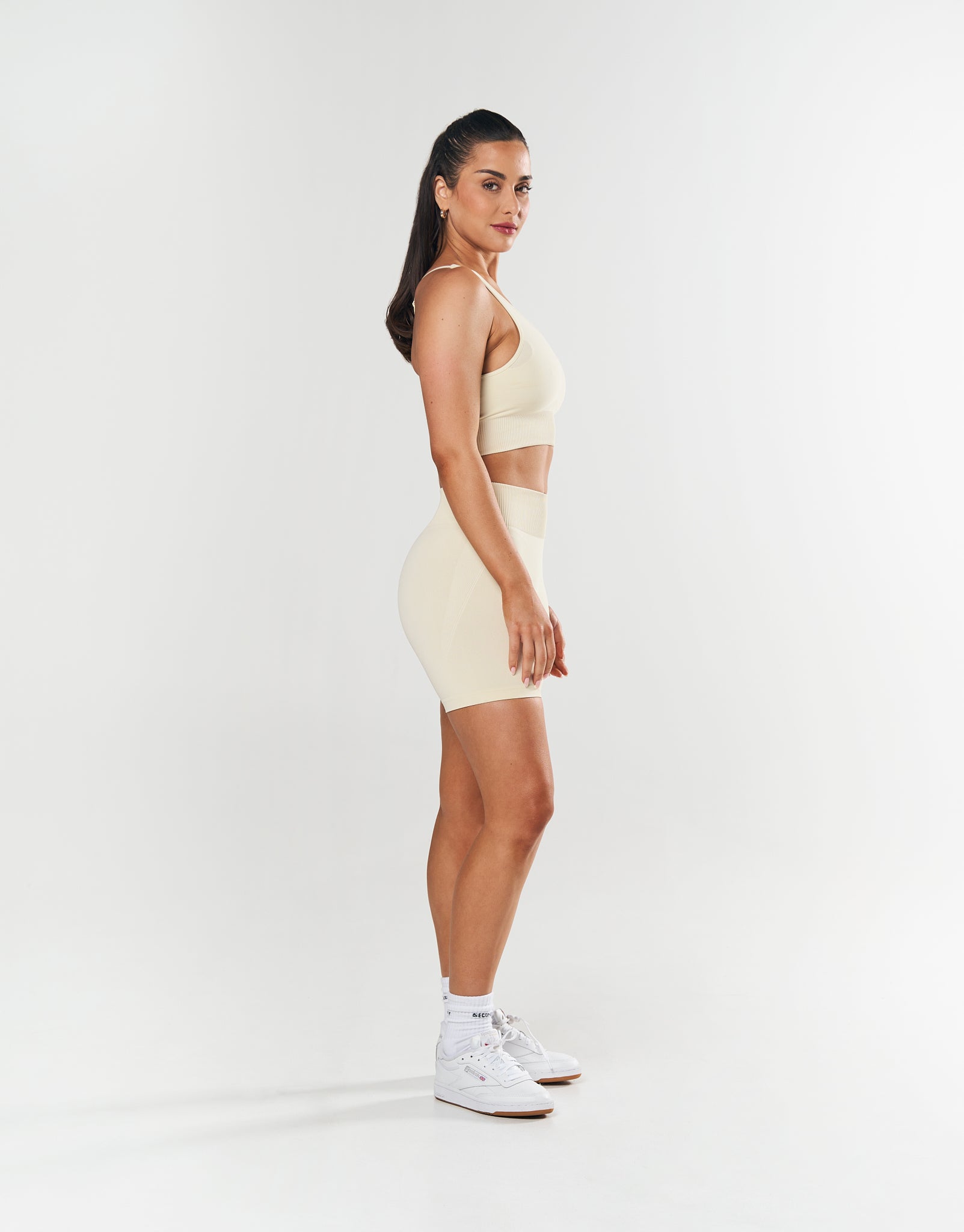 SL Seamless Midi Biker Shorts - Butter