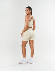 Seamless Strappy Crop - Butter