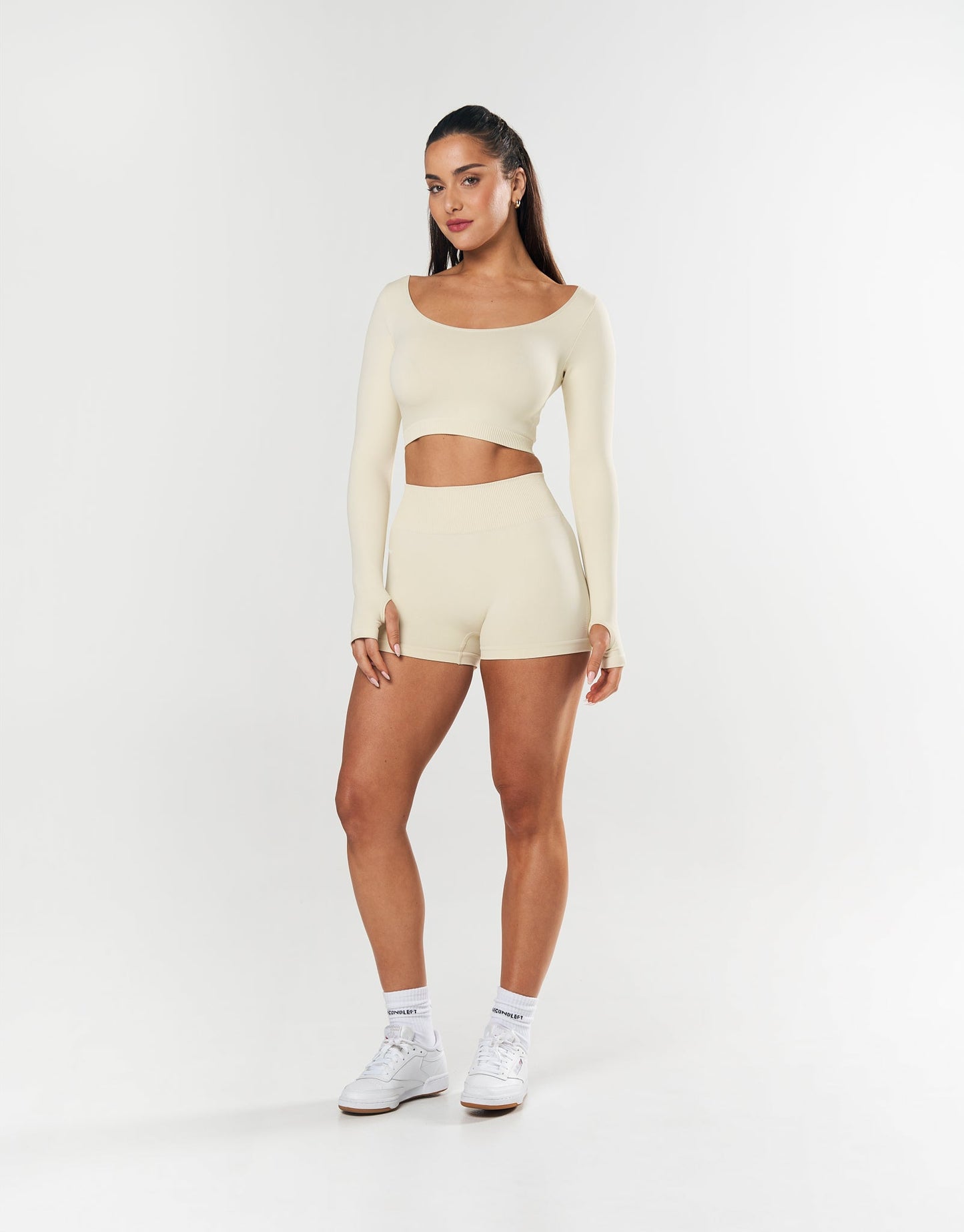 SL Seamless Mini Biker Shorts - Butter