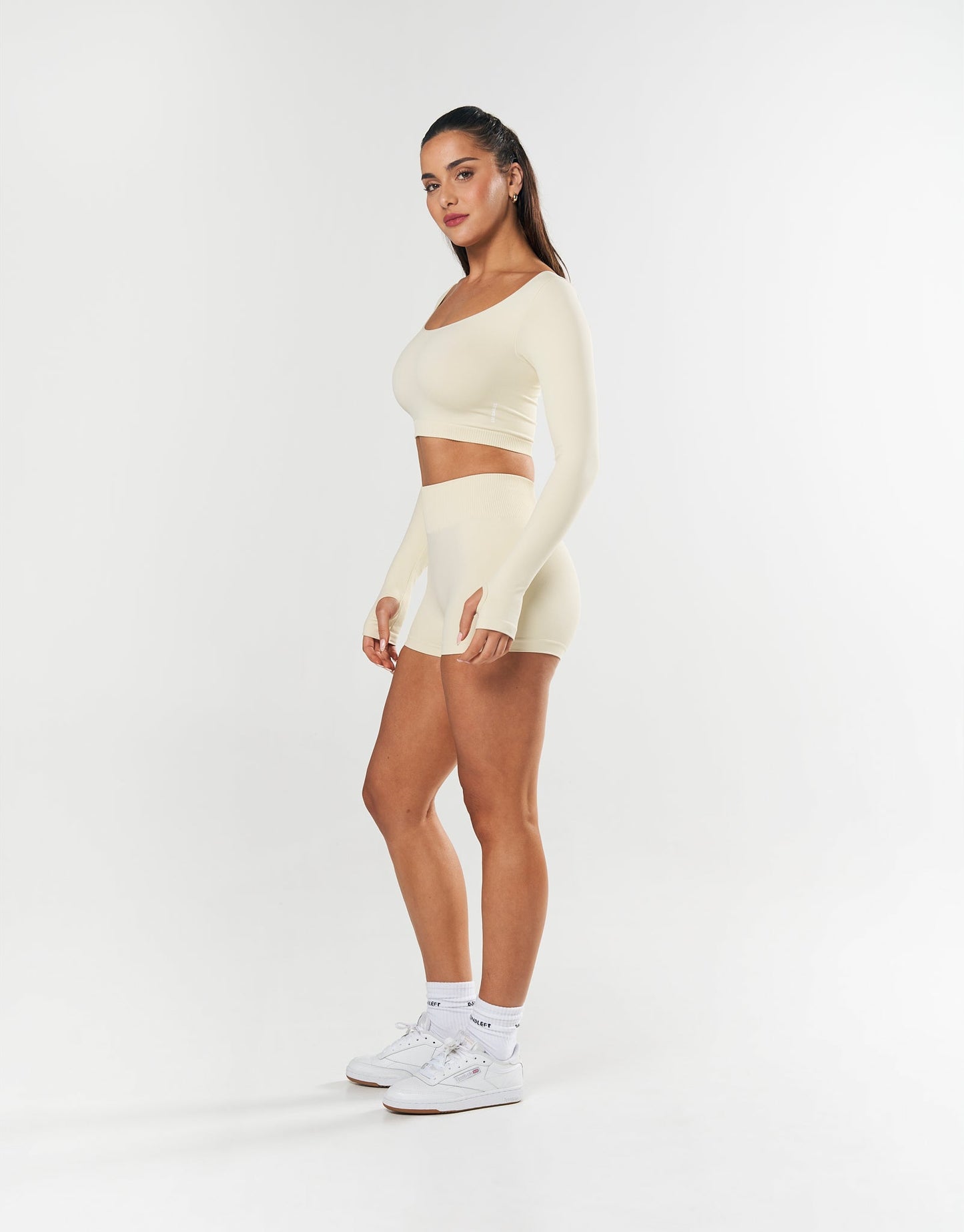 Seamless Scoop Long Sleeve - Butter