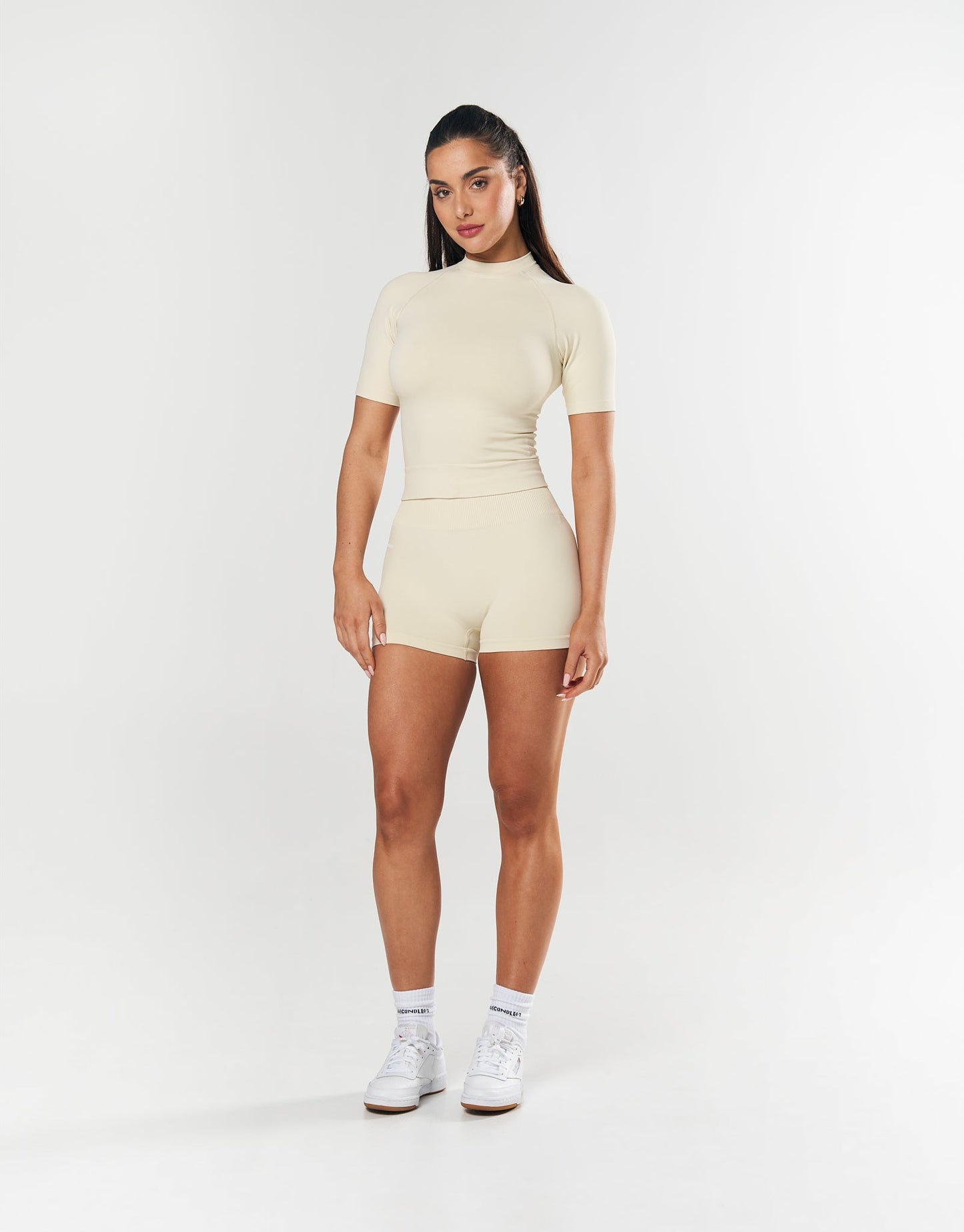 SL Seamless Mini Biker Shorts - Butter