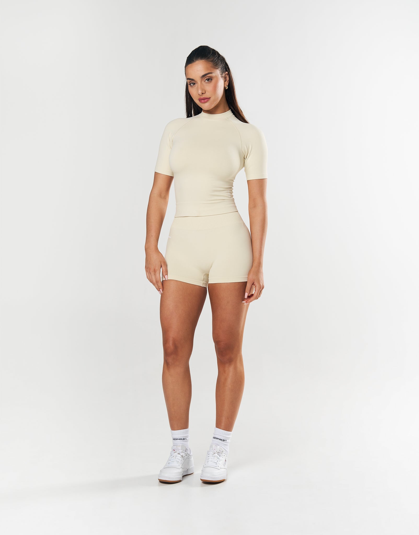 SL Seamless Mini Biker Shorts - Butter