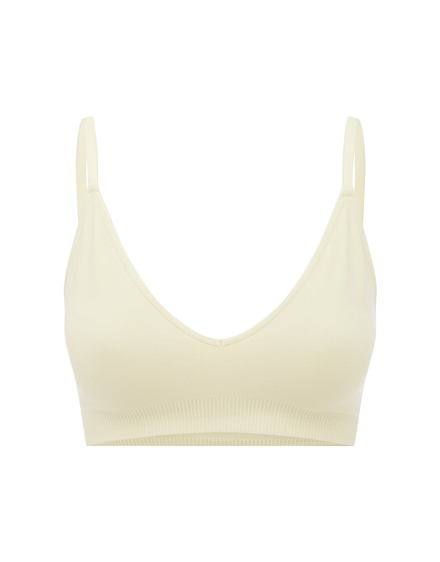 Seamless Base Bralette - Butter