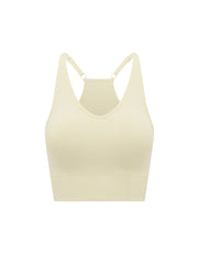 Seamless Strappy Crop - Butter