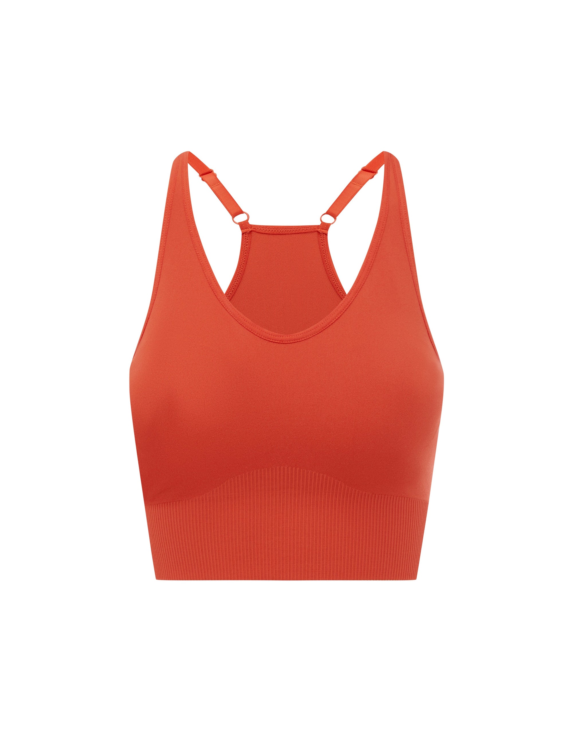 SL Seamless Strappy Crop - Red