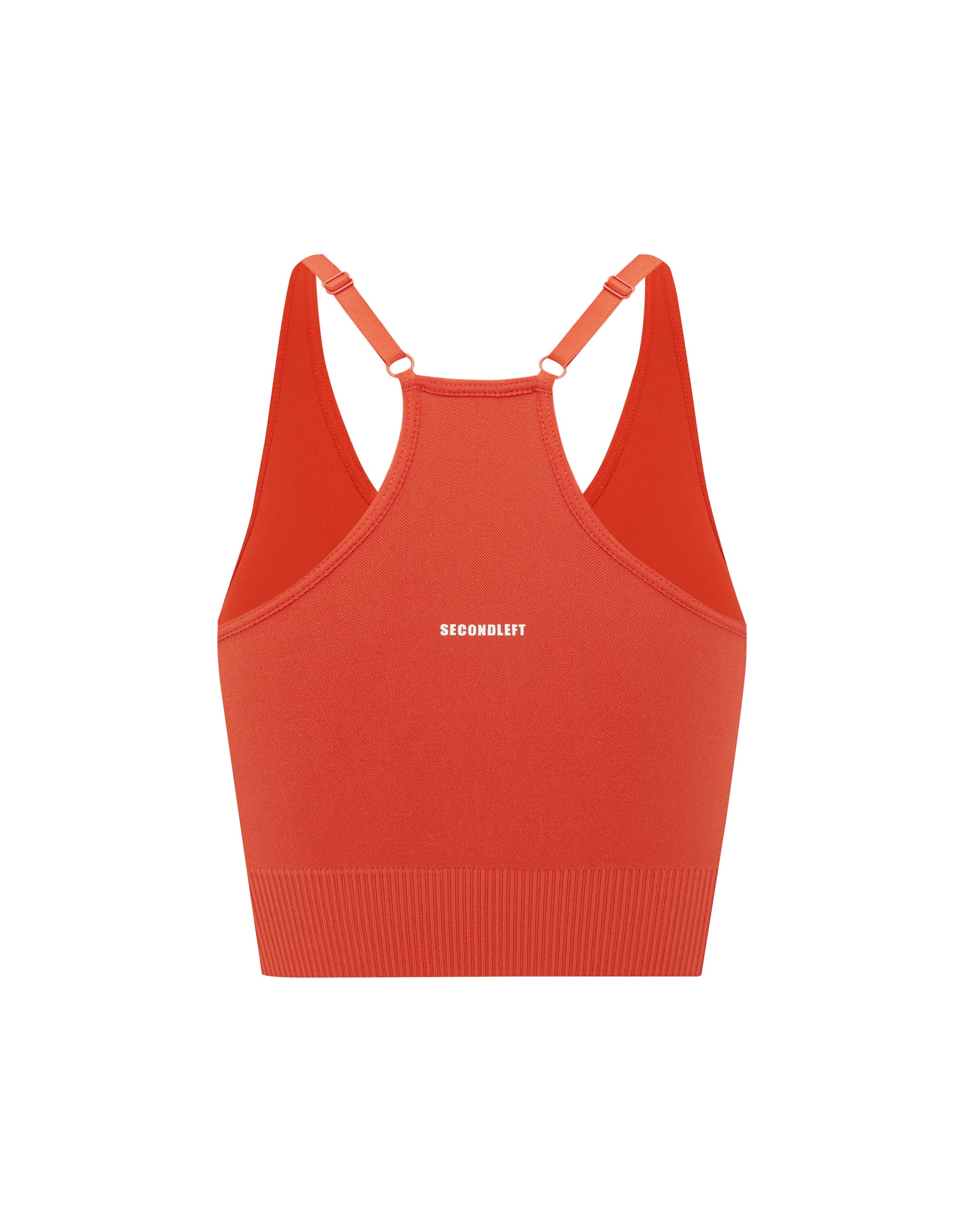 SL Seamless Strappy Crop - Red