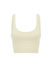 Seamless Low back Crop - Butter