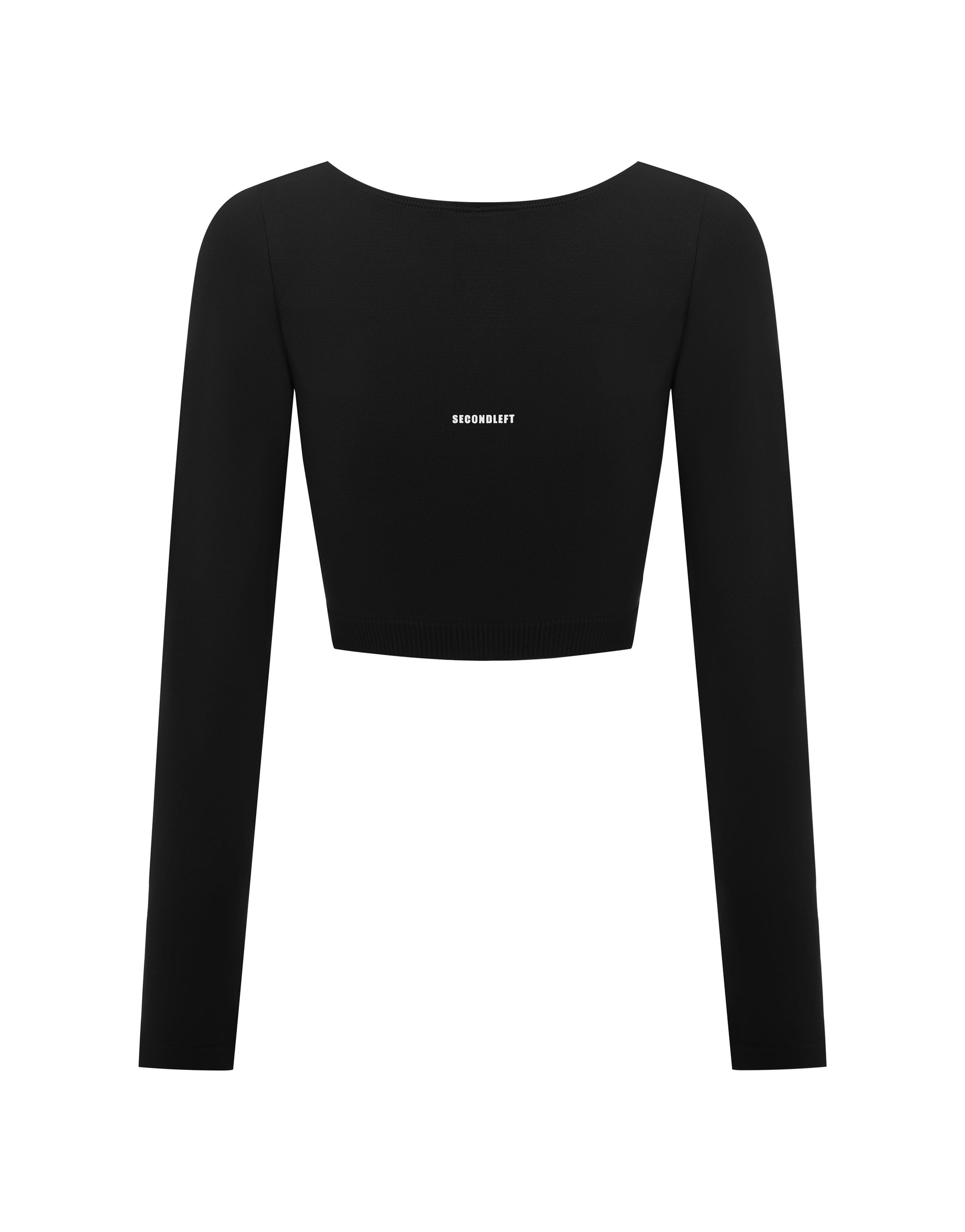 SL Seamless Scoop Long Sleeve - Black