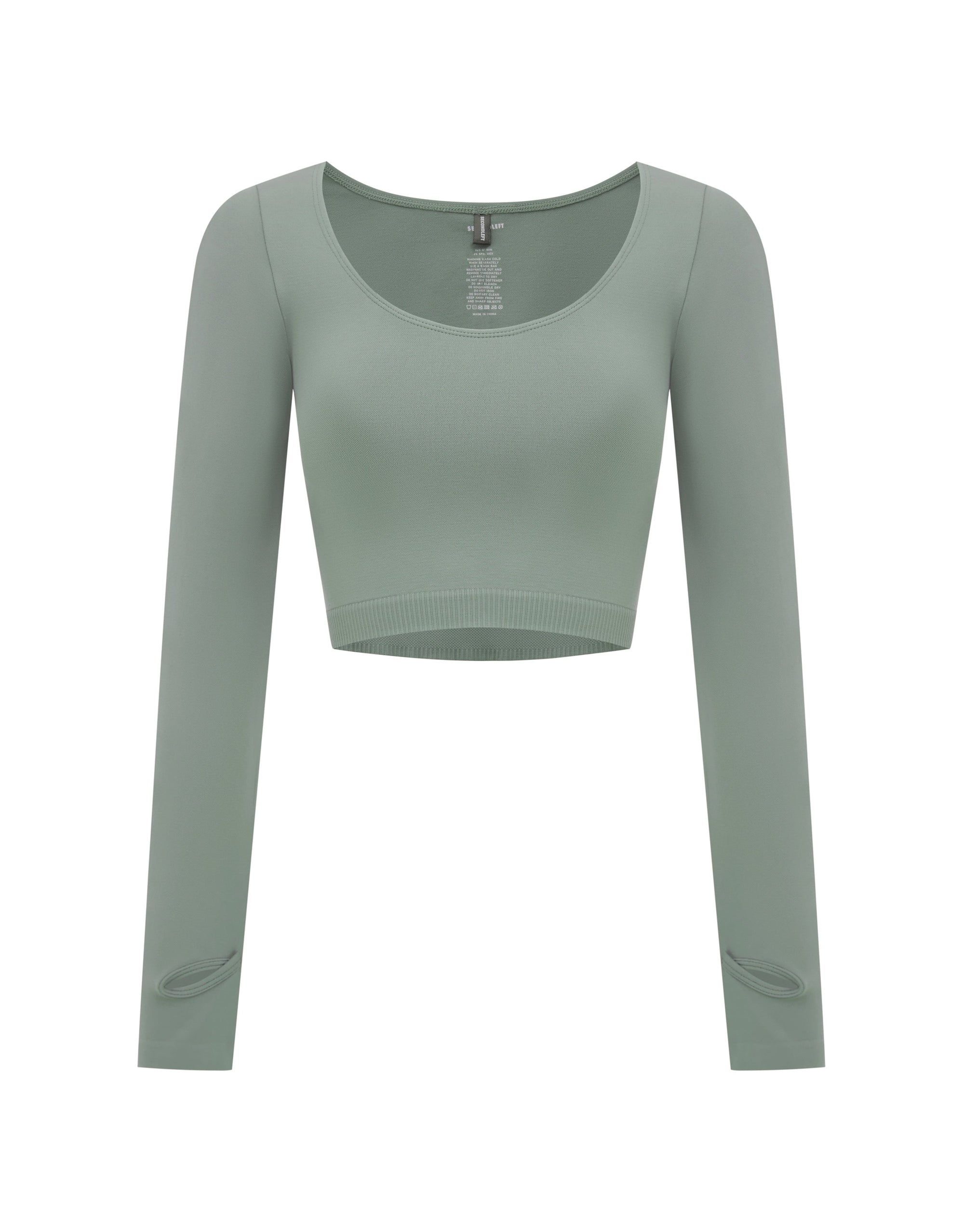 SL Seamless Scoop Long Sleeve - Blue