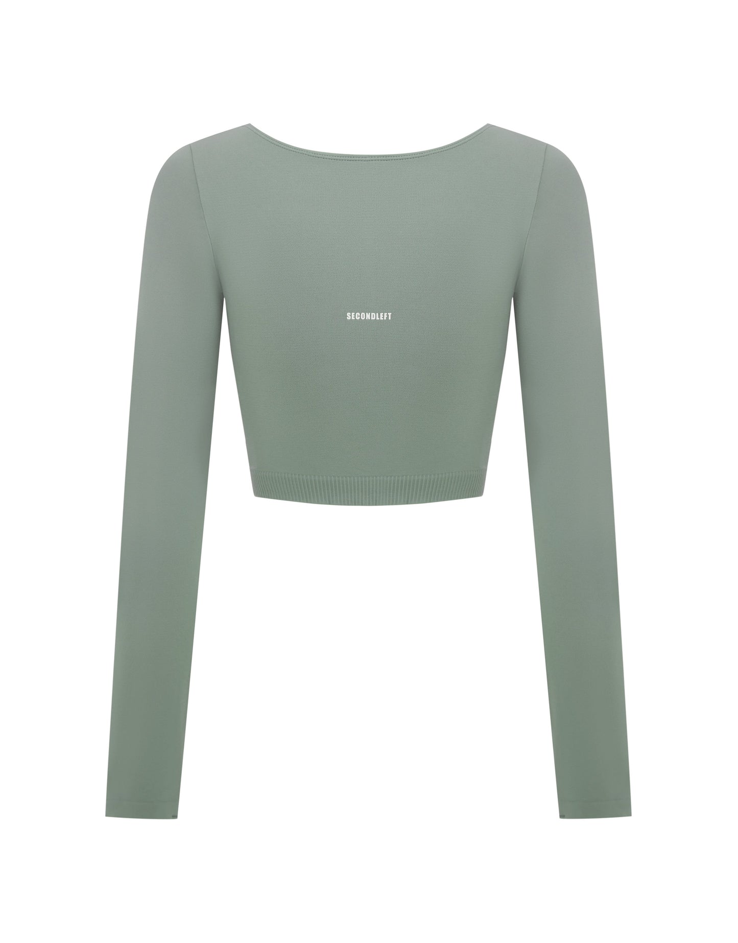 Seamless Scoop Long Sleeve - Blue