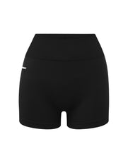 Seamless Mini Biker Shorts - Black