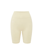 Seamless Midi Biker Shorts - Butter