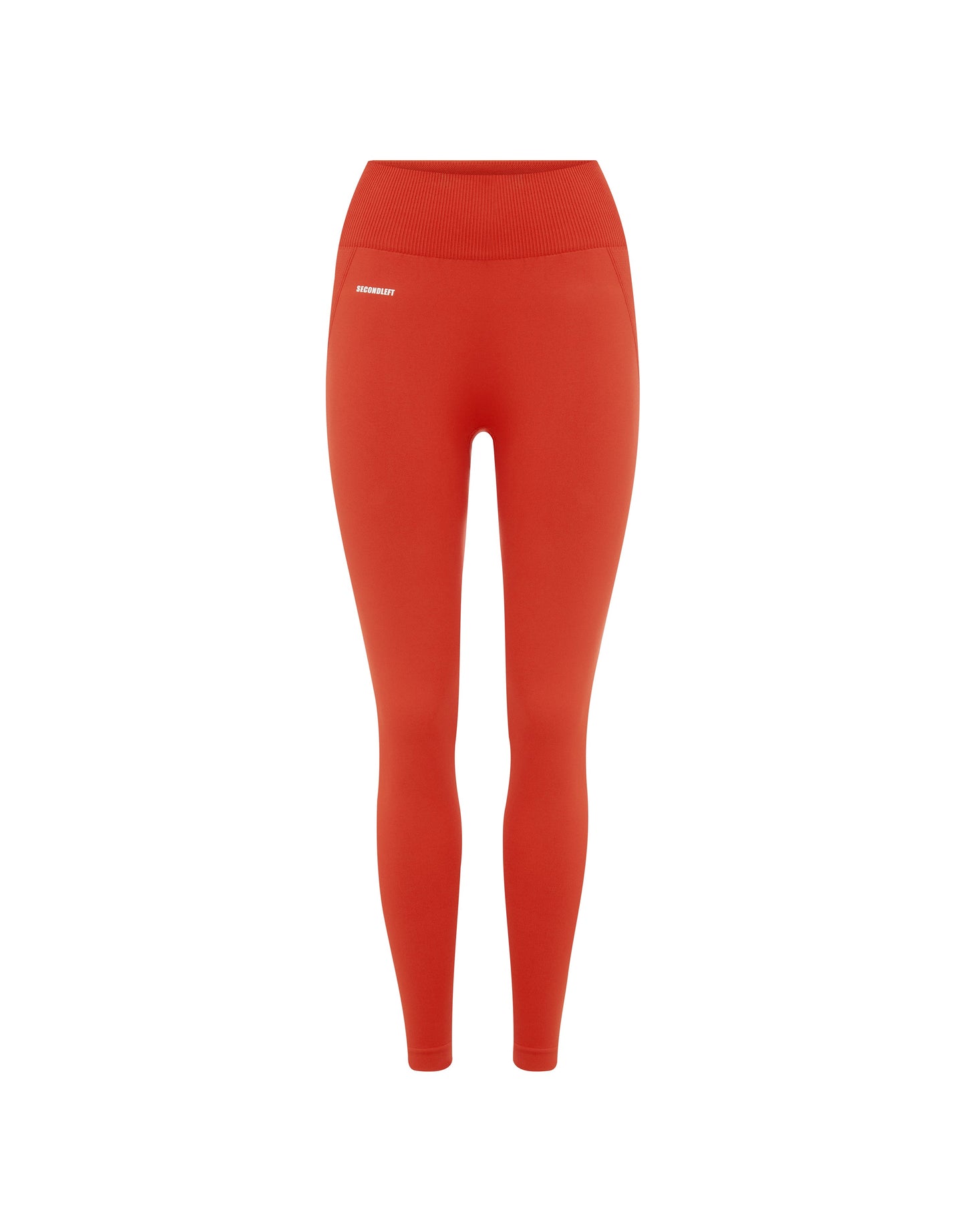 Seamless Full Length Tights - Red – SECONDLEFT