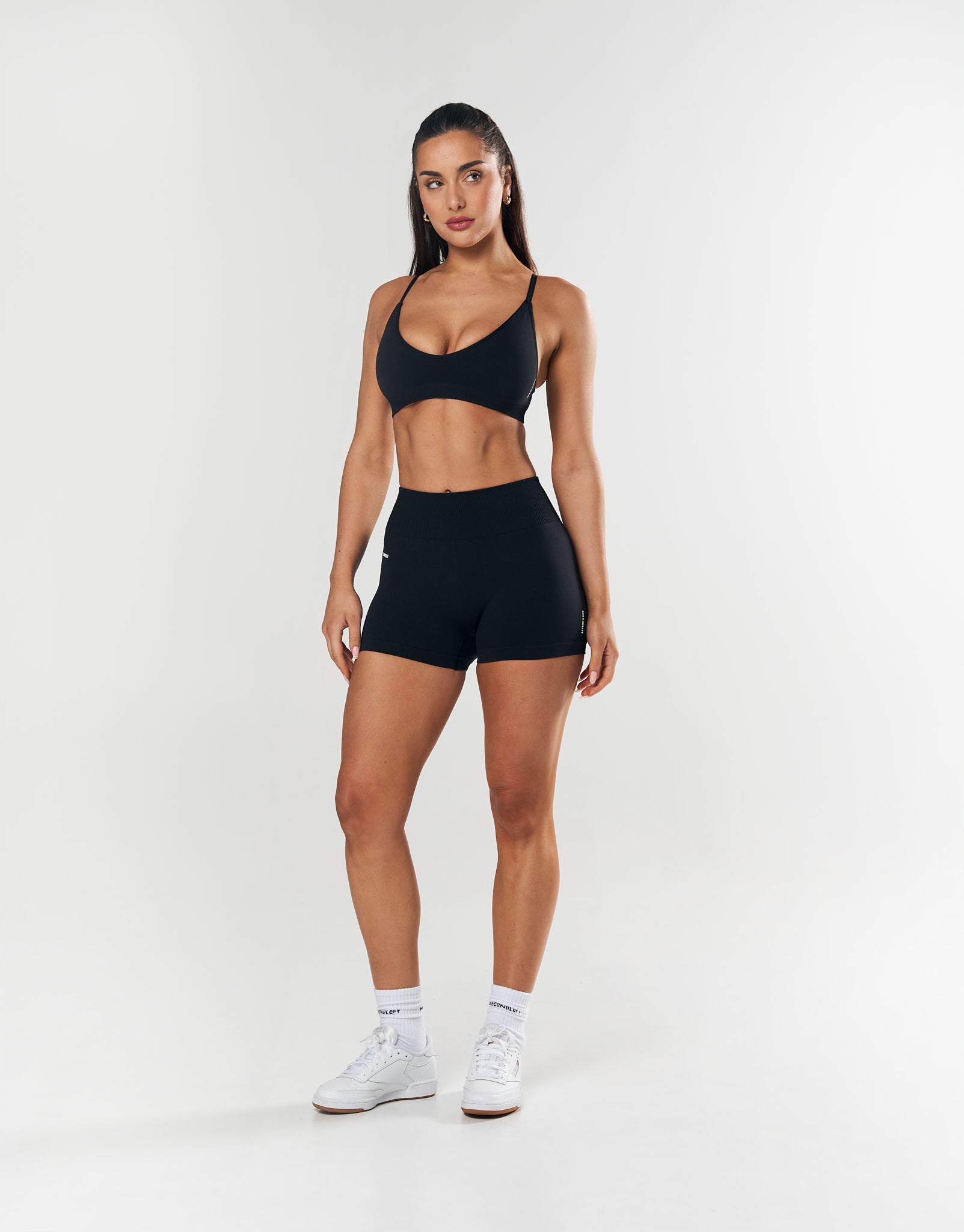 SL Seamless Mini Biker Shorts - Black